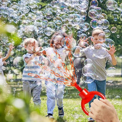 Holes Bubble Wand Handheld Smiling Face Bubble Stick Blower Maker Outdoor Activity Fun Soap Blowing Toys Gifts (random Color)