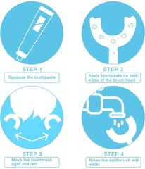 Baby Toothbrush Toddlers Teeth Cleaning Brush (Buy 1 Get 1 Free)