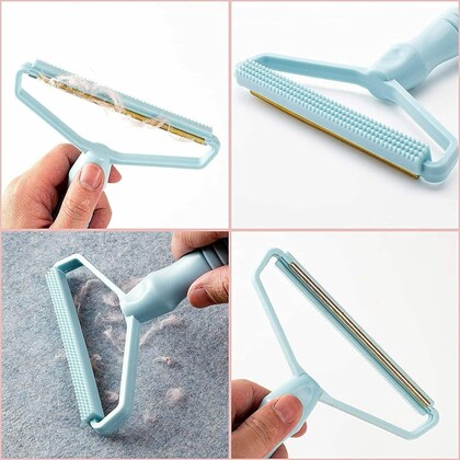 Portable Lint Remover Clothes Fuzz Shaver (Random Color)