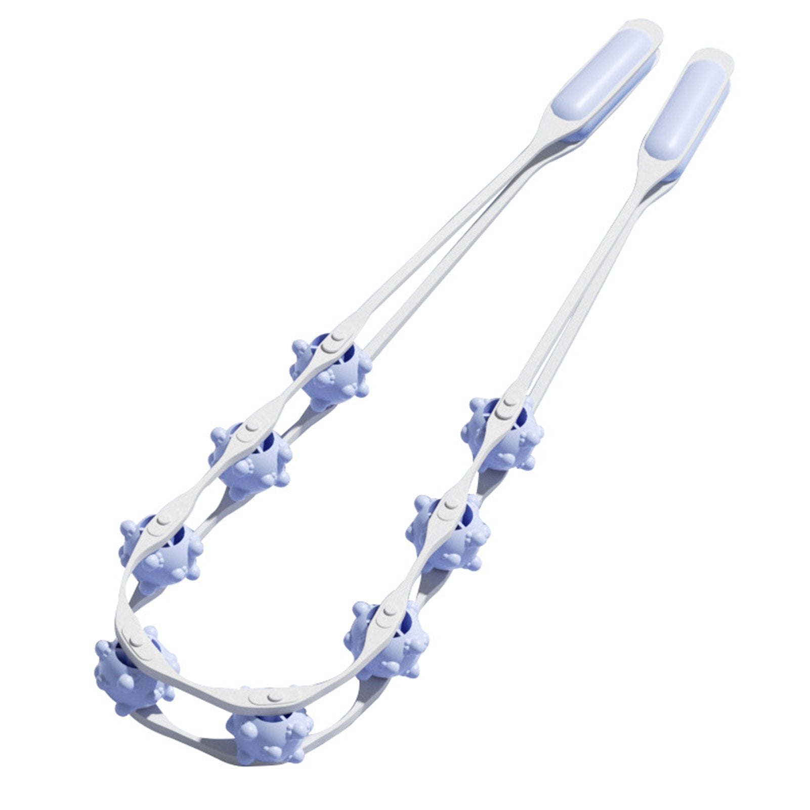 Multifunctional Bump Ball Full body massager | Muscle Relaxation Body Massage 8 Balls Ergonomic Handle Roller