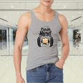 Jersey Gym Sando Tanks Top For Men [White] | Crossfit Clothing Male Casual Stringer Singlet Vest Undershirt
