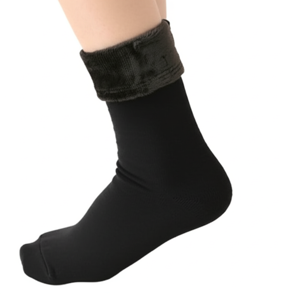 Women’s Woolen Quarter Socks – Pack of 2 , Soft & Warm Winter Wear, Elegant Style, Flexible Size, Comfortable Daily Use, Available in Black & Skin Colors