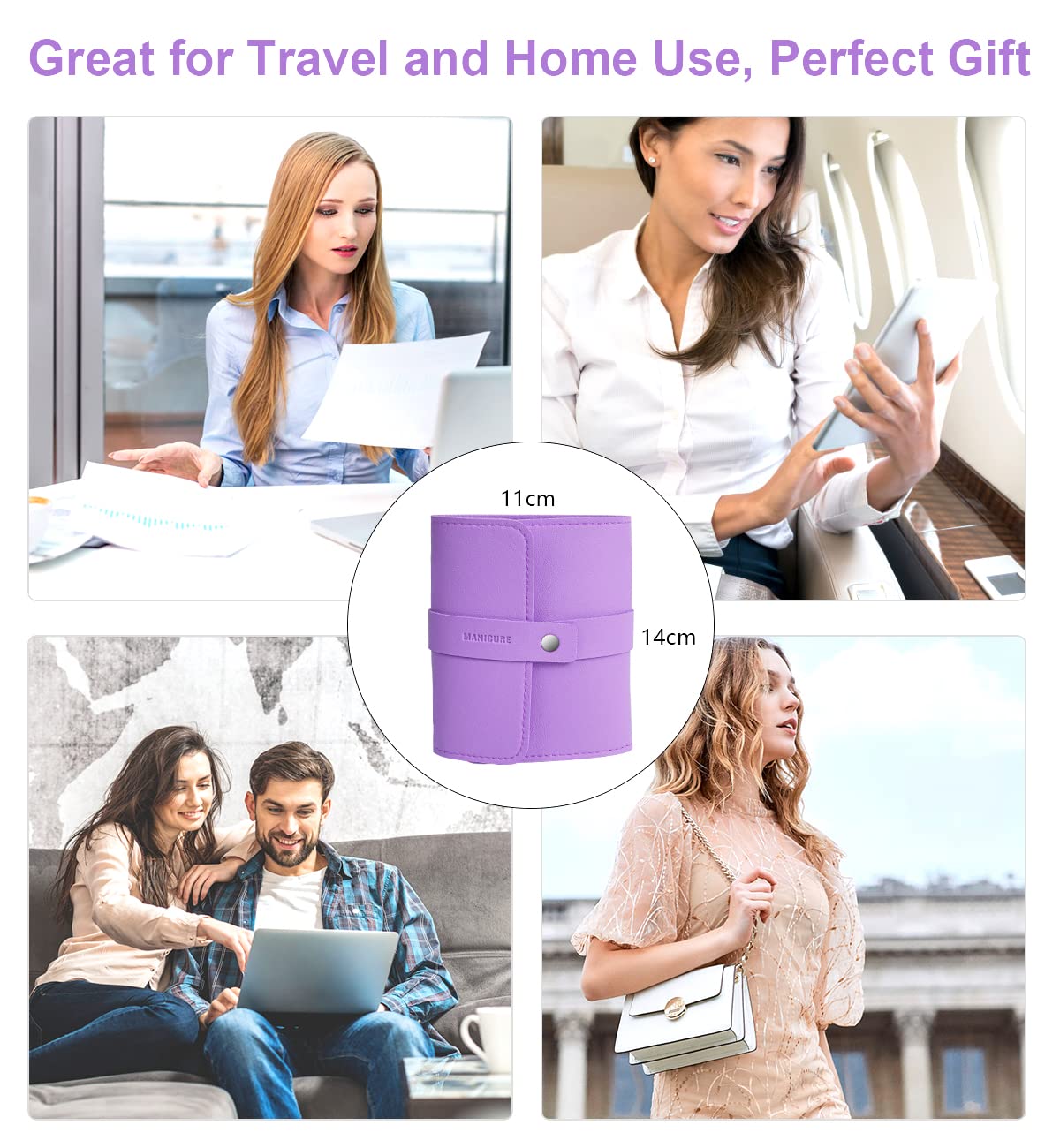 Professional Manicure Set – Complete Nail Care Grooming Kit