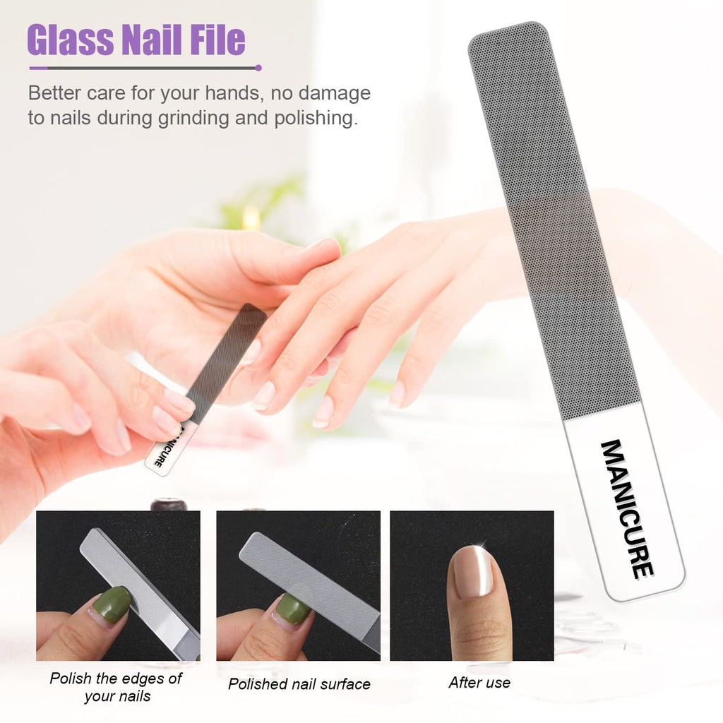 Professional Manicure Set – Complete Nail Care Grooming Kit