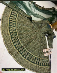 Kataan Silk Stitched 3pc Full Print Kataan Silk Maxi