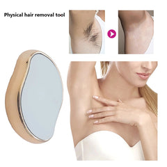 Bleame Crystal Hair Eraser – Painless Exfoliation Hair Removal Tool For Arms Legs Back – Apply To Any Part Of The Body – China (random Color)