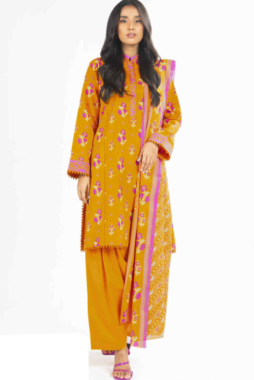 Alkaram Lawn Lawn | Unstitched Collection 3 Pieces Casual Wear| Summer 24