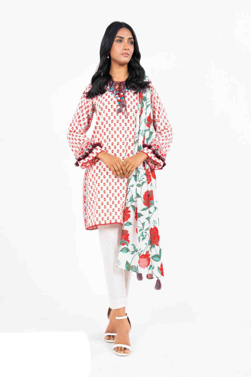 Alkaram Lawn Lawn | Unstitched Collection 3 Pieces Casual Wear| Summer 24