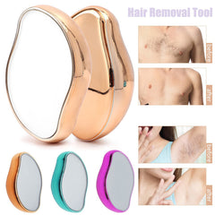 Bleame Crystal Hair Eraser – Painless Exfoliation Hair Removal Tool For Arms Legs Back – Apply To Any Part Of The Body – China (random Color)