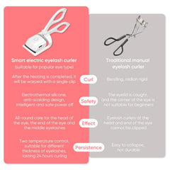 Automatic Eyelash Curler | Electric Eyelash Curler, Eye Beauty Makeup Tools, Long Lasting Curling (random Color)