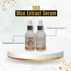 Bnb Whitening Rice Extract Bright & Glow Kit (with Box)