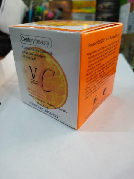 Century Beauty Vitamin C Vc Waterproof Foundation Vitamin C 50g – Imported